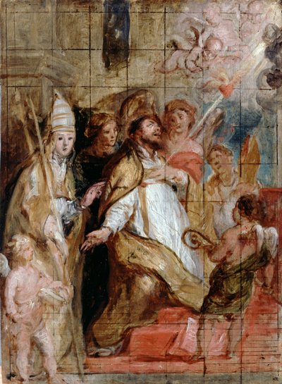 San Agustín en éxtasis de Gaspar De Crayer